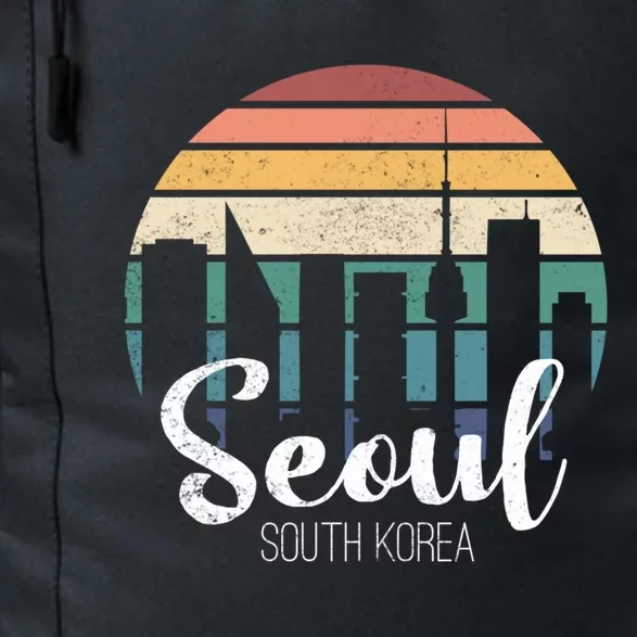 Seoul South Korea Skyline Tourism Gift Daily Commute Backpack