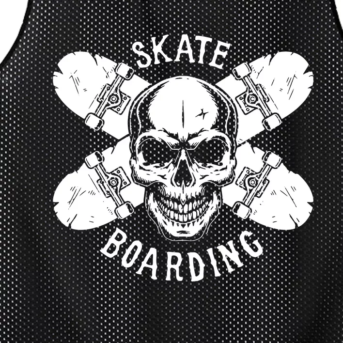 Skateboarding Mesh Reversible Basketball Jersey Tank