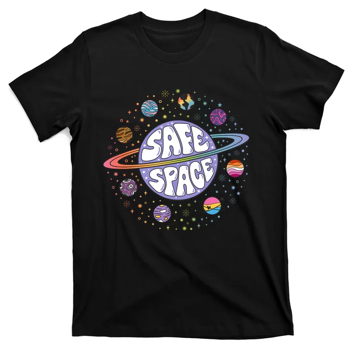 Safe Space Lgbtq Friendly Proud Ally T-Shirt