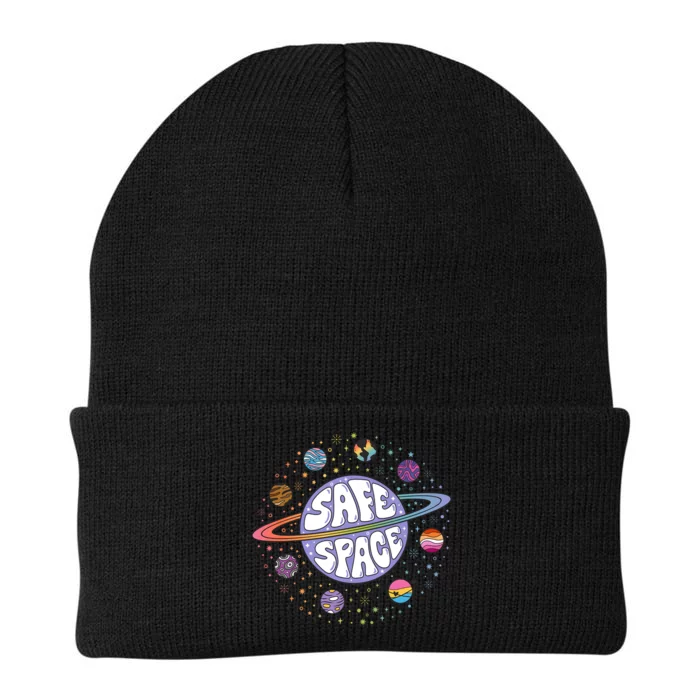 Safe Space Lgbtq Friendly Proud Ally Knit Cap Winter Beanie