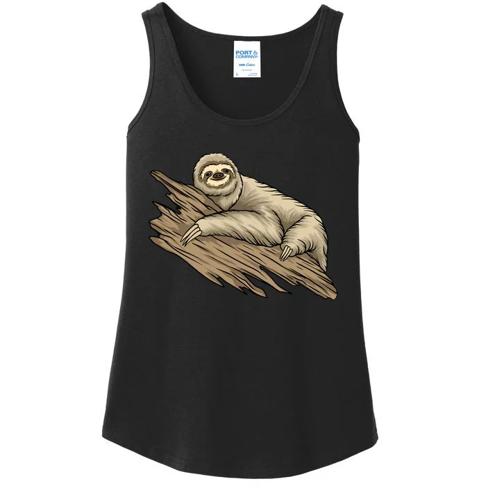 Sloth Ladies Essential Tank