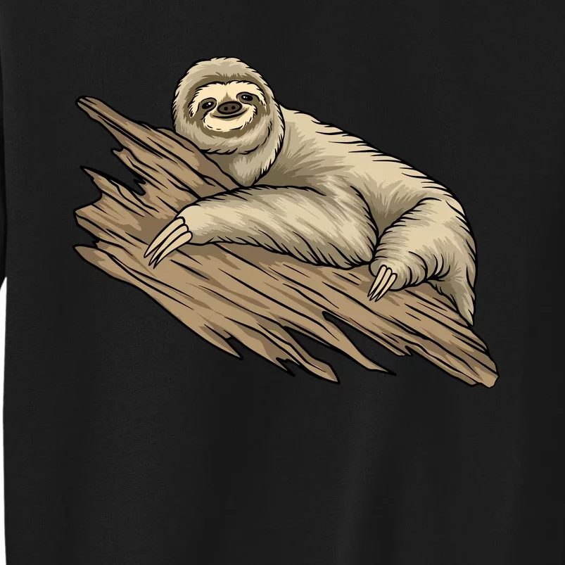 Sloth Tall Sweatshirt