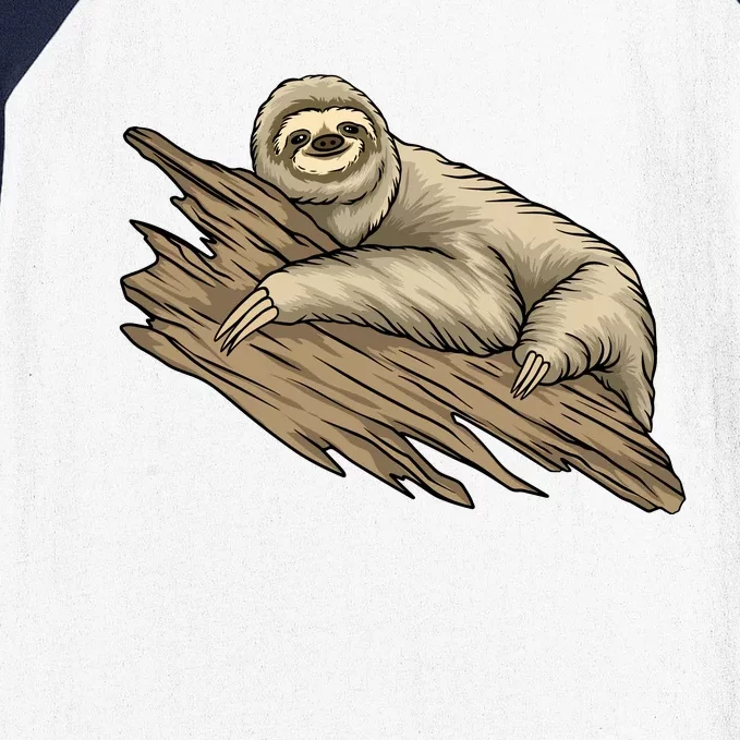 Sloth Baseball Sleeve Shirt