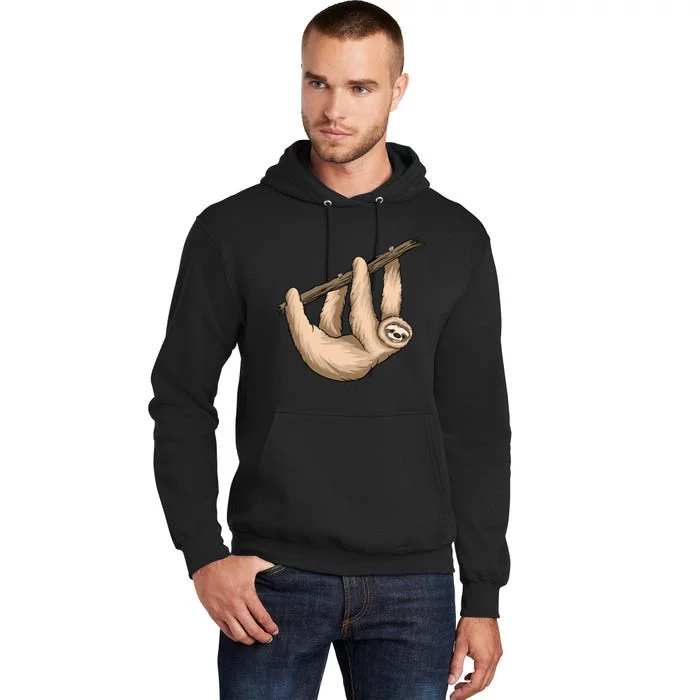 Sloth Tall Hoodie