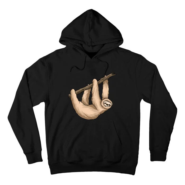 Sloth Tall Hoodie