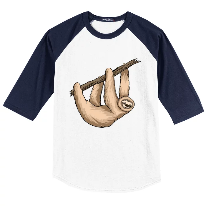 Sloth Baseball Sleeve Shirt