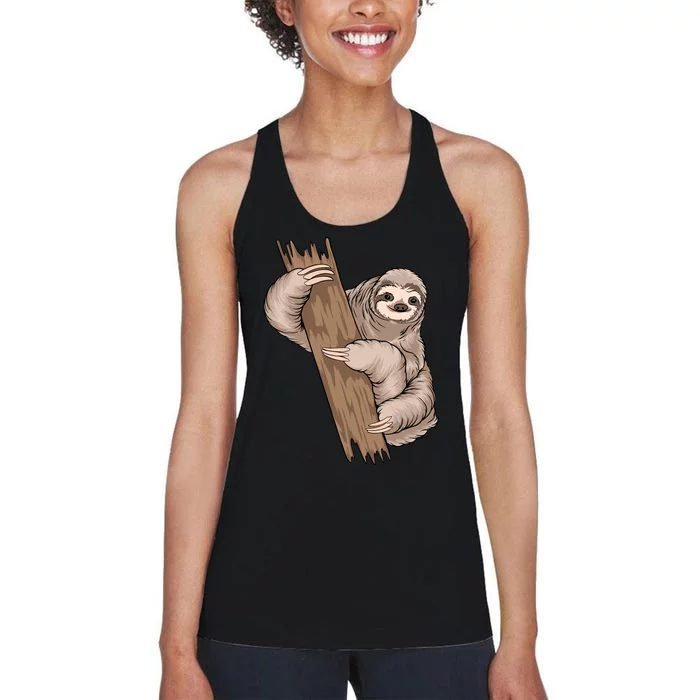 Sloth Women's Racerback Tank