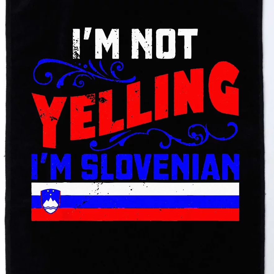 Slovenia Slovenija Ljubljana Balkan Sfrj Souvenirs Platinum Collection Golf Towel