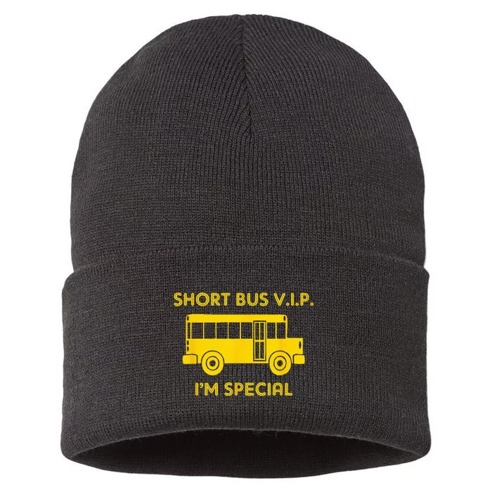 SLP Speech Language Pathologist Funny Phonetic Alphabet Sustainable Knit Beanie