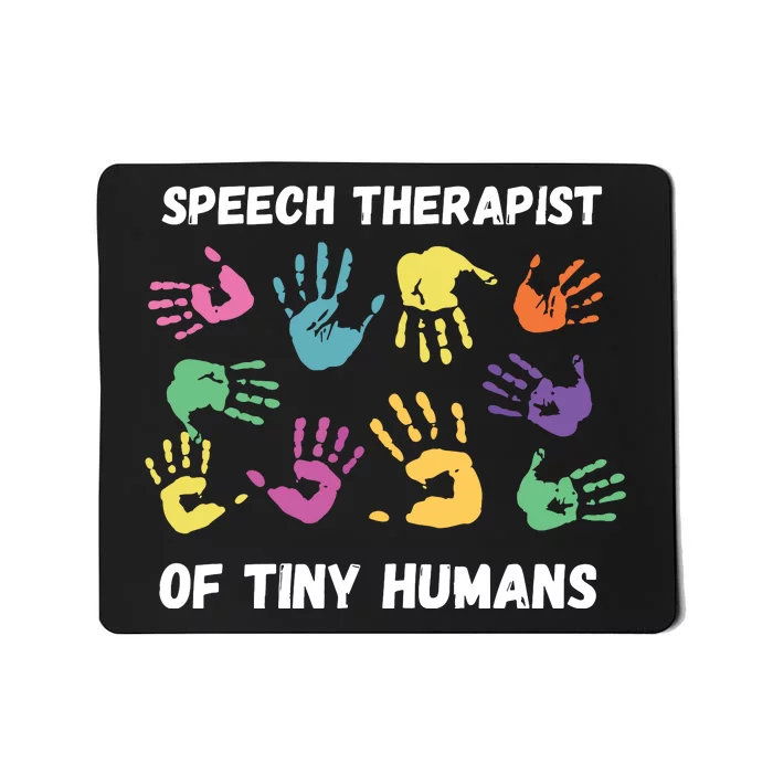 SLP Speech Language Pathology Therapist Mousepad