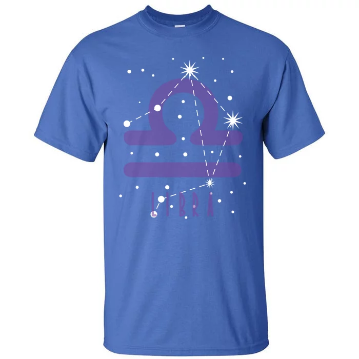 Star Sign Libra Zodiac Gift Tall T-Shirt