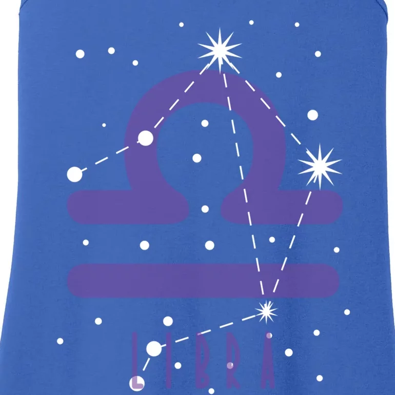 Star Sign Libra Zodiac Gift Ladies Essential Tank