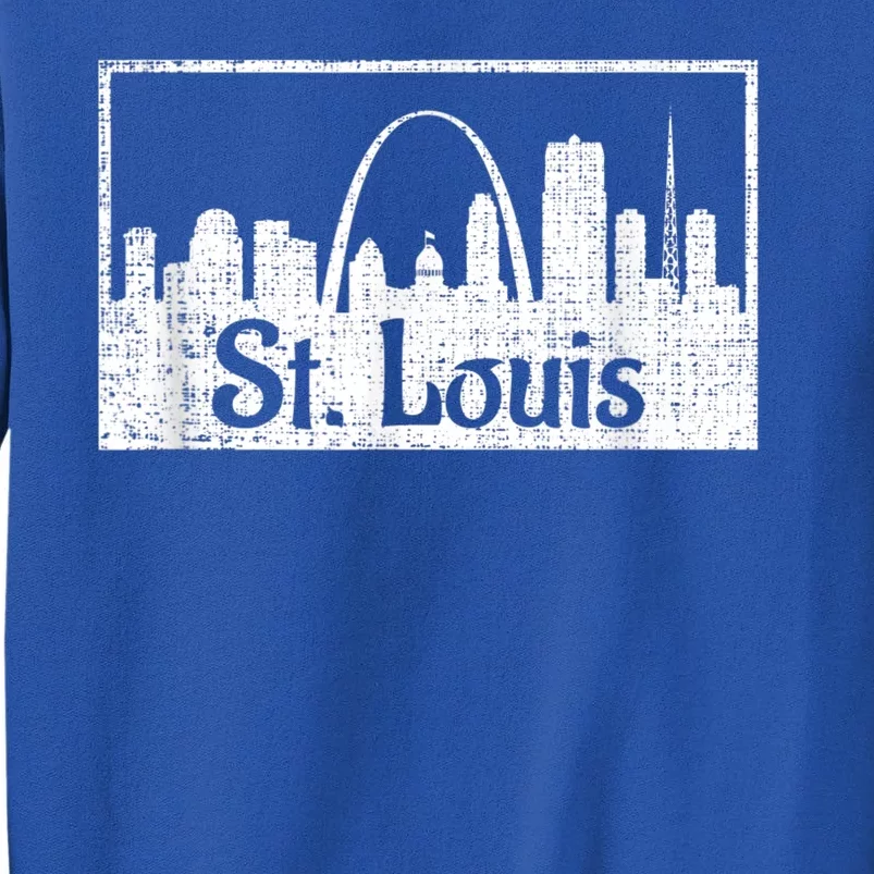 Saint St. Louis Missouri Skyline Souvenir Gift Sweatshirt