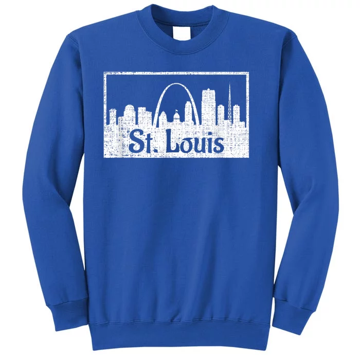 Saint St. Louis Missouri Skyline Souvenir Gift Sweatshirt