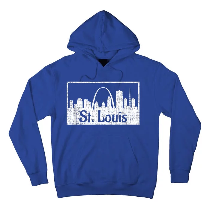 Saint St. Louis Missouri Skyline Souvenir Gift Tall Hoodie