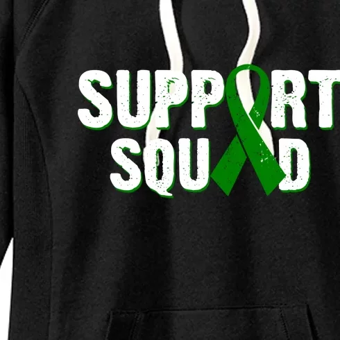 Support Squad Lymphoma Awareness Women's Fleece Hoodie