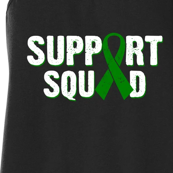 Support Squad Lymphoma Awareness Women's Racerback Tank