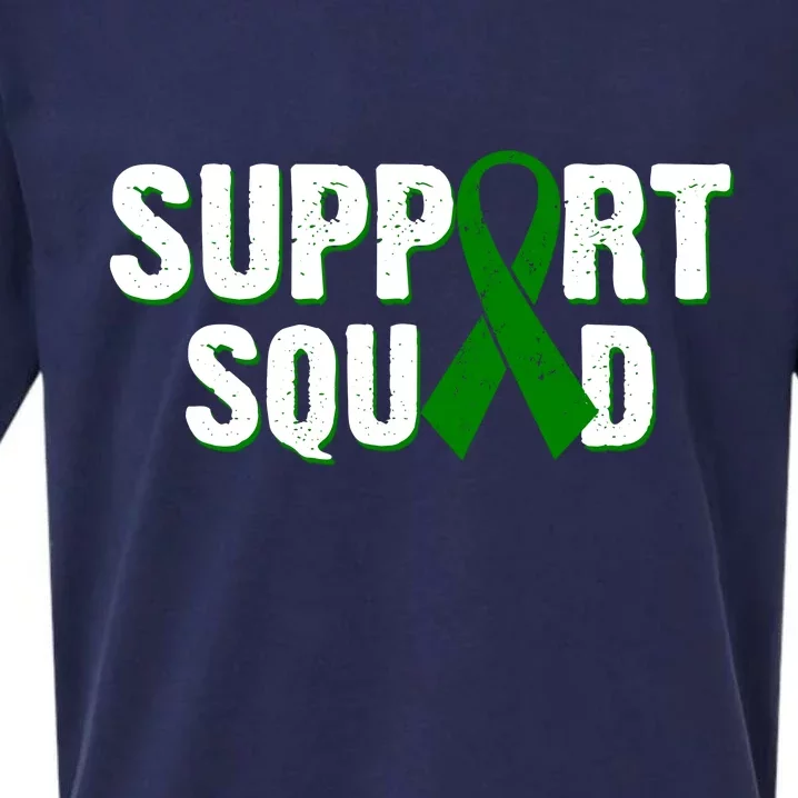 Support Squad Lymphoma Awareness Sueded Cloud Jersey T-Shirt