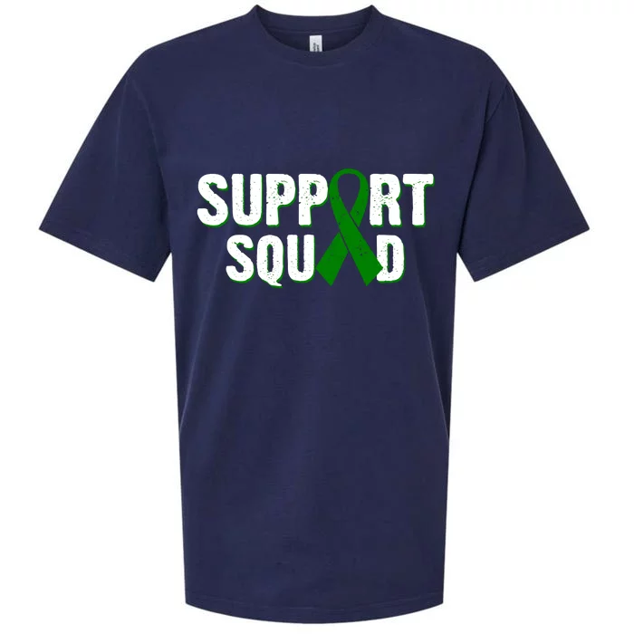 Support Squad Lymphoma Awareness Sueded Cloud Jersey T-Shirt