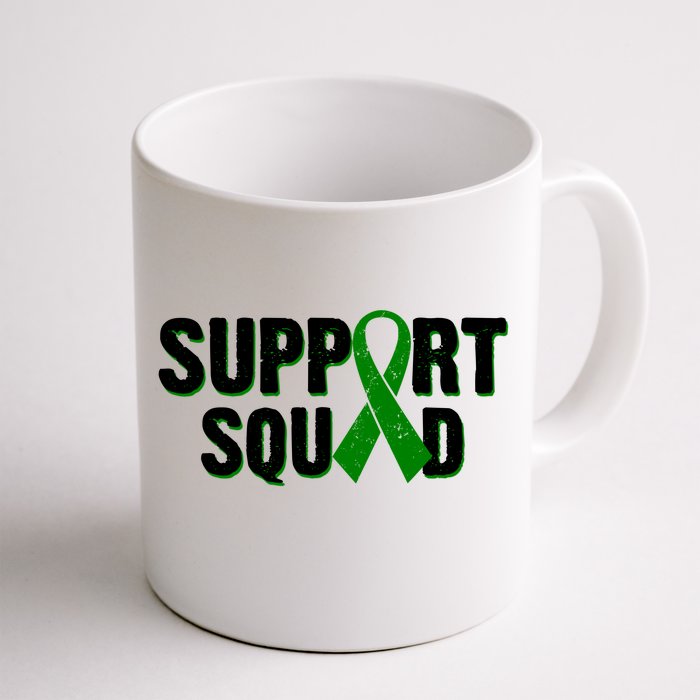 Support Squad Lymphoma Awareness Front & Back Coffee Mug