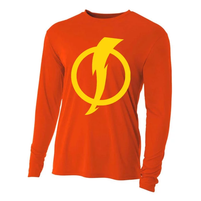 Static Shock Logo Cooling Performance Long Sleeve Crew