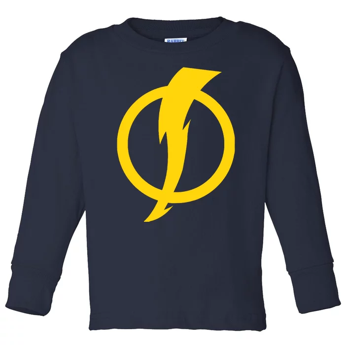 Static Shock Logo Toddler Long Sleeve Shirt