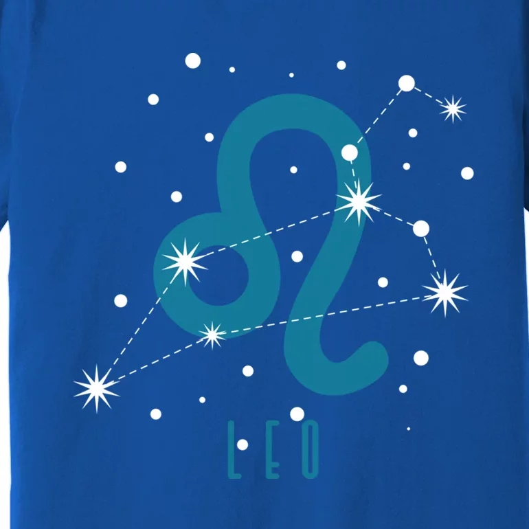 Star Sign Leo Lion Cute Gift Premium T-Shirt