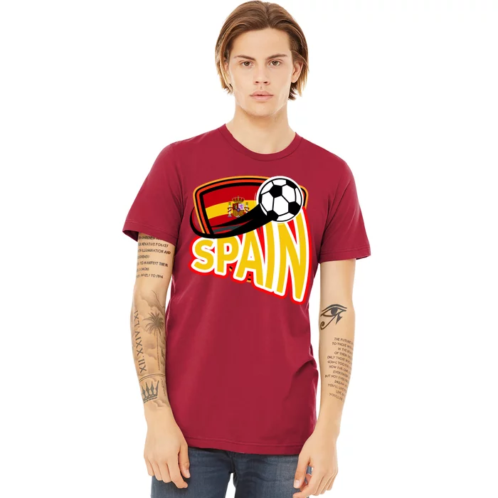 Spain Soccer Logo Premium T-Shirt