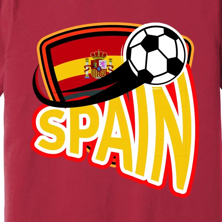 Spain Soccer Logo Premium T-Shirt