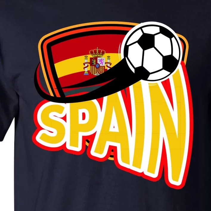 Spain Soccer Logo Tall T-Shirt