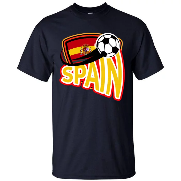 Spain Soccer Logo Tall T-Shirt