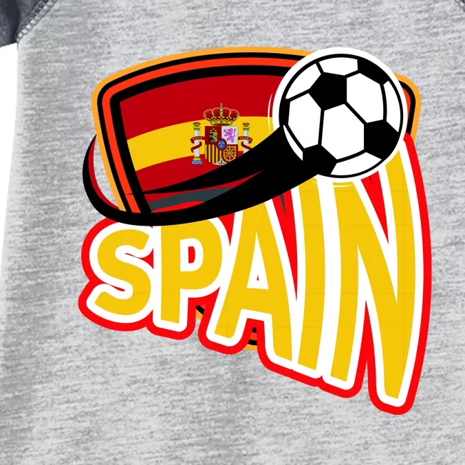 Spain Soccer Logo Infant Baby Jersey Bodysuit