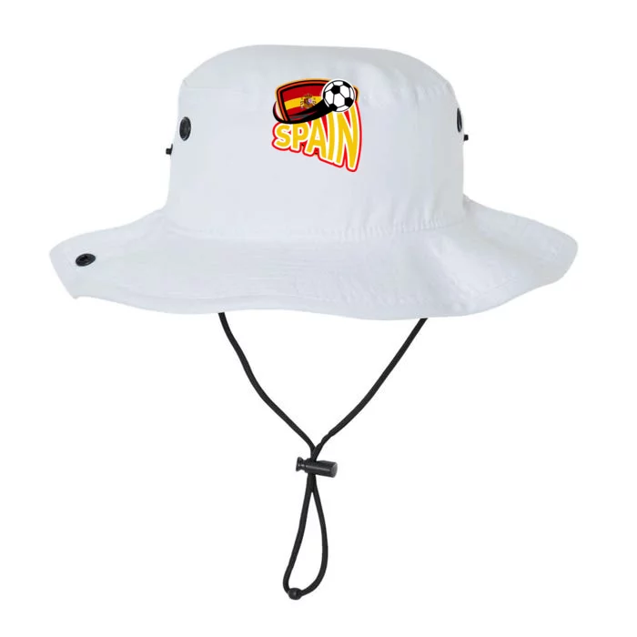 Spain Soccer Logo Legacy Cool Fit Booney Bucket Hat