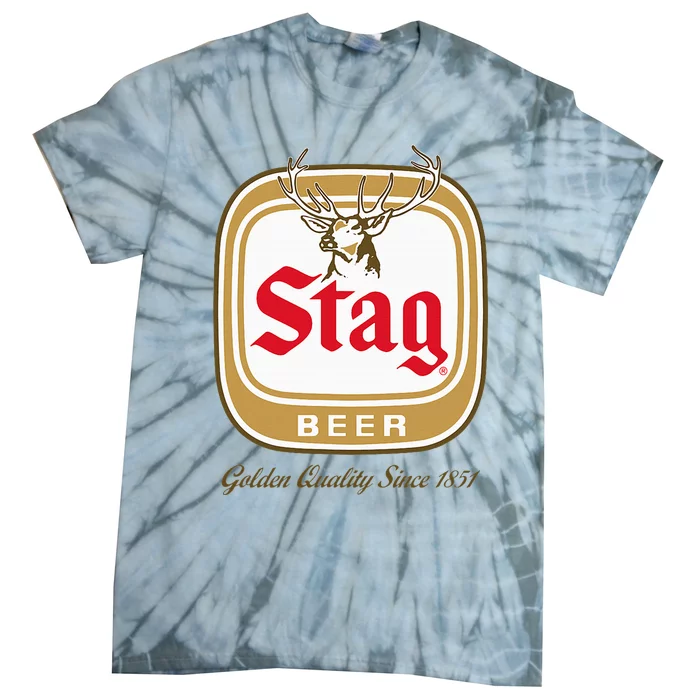 Stag Style Logo Tie-Dye T-Shirt