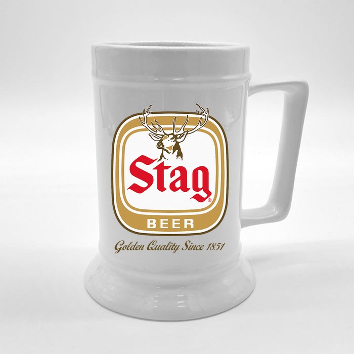 Stag Style Logo Front & Back Beer Stein