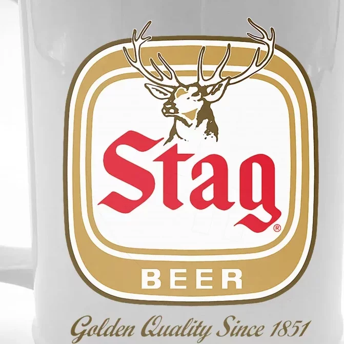 Stag Style Logo Front & Back Beer Stein