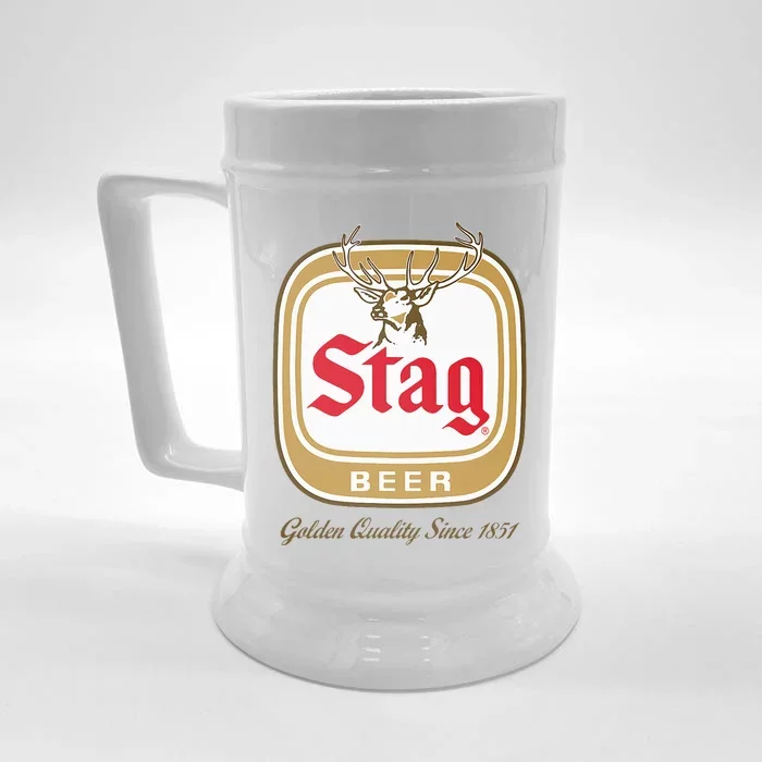 Stag Style Logo Front & Back Beer Stein