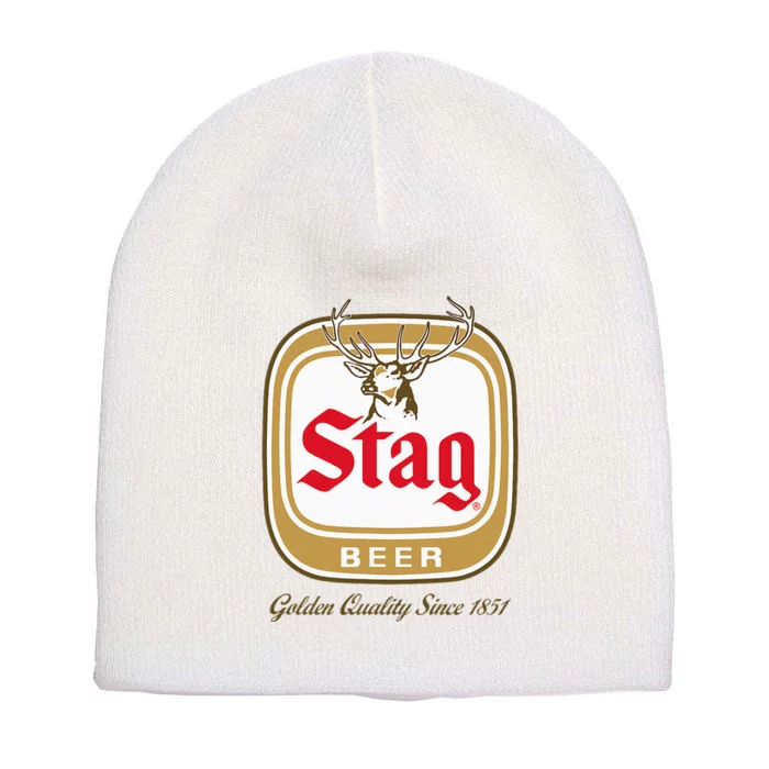 Stag Style Logo Short Acrylic Beanie