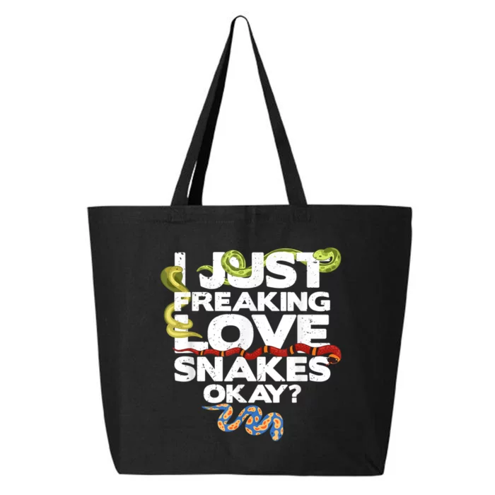 Snake Snake Lover  Reptile Lover Funny Snake 25L Jumbo Tote