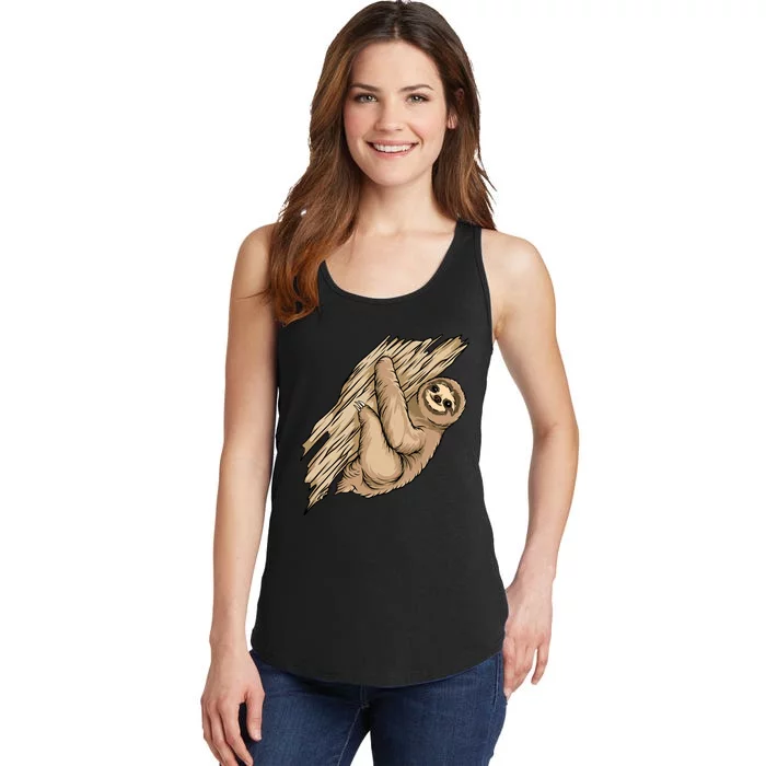 Sloth Ladies Essential Tank