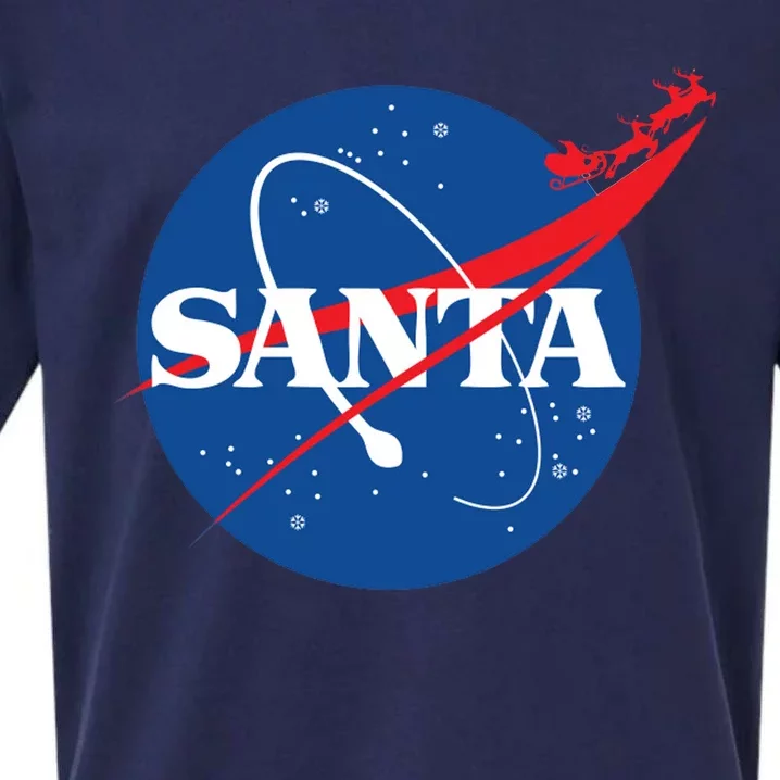 Santa Space Logo Sueded Cloud Jersey T-Shirt