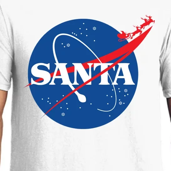 Santa Space Logo Pajama Set