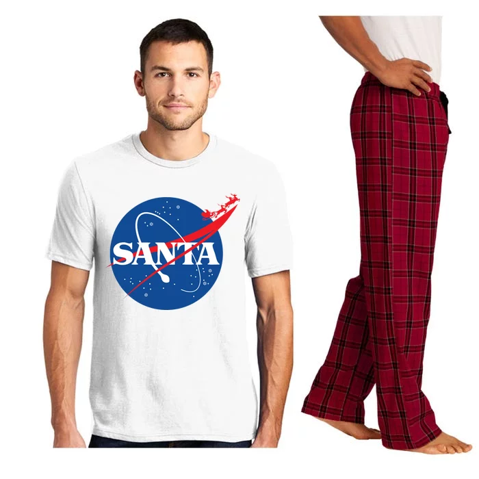 Santa Space Logo Pajama Set