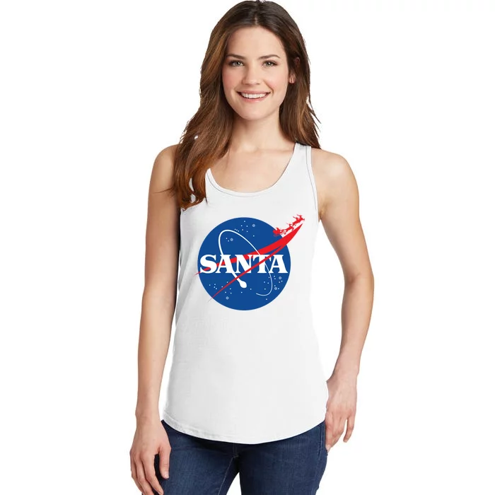 Santa Space Logo Ladies Essential Tank