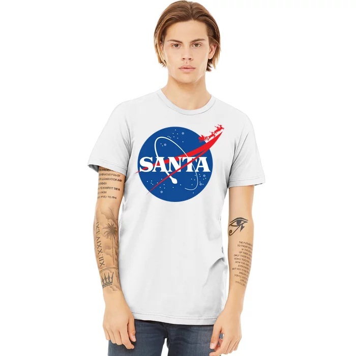 Santa Space Logo Premium T-Shirt