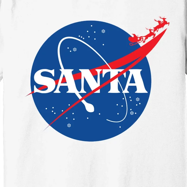 Santa Space Logo Premium T-Shirt