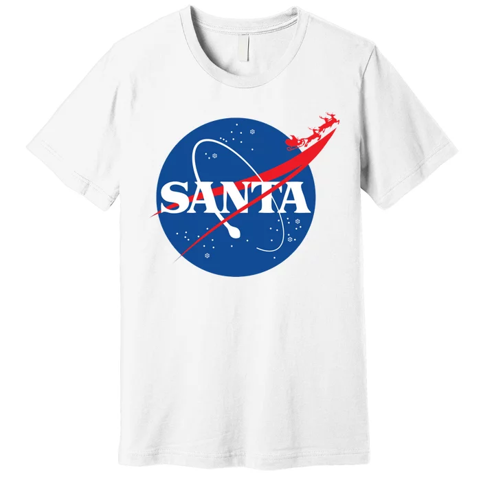 Santa Space Logo Premium T-Shirt