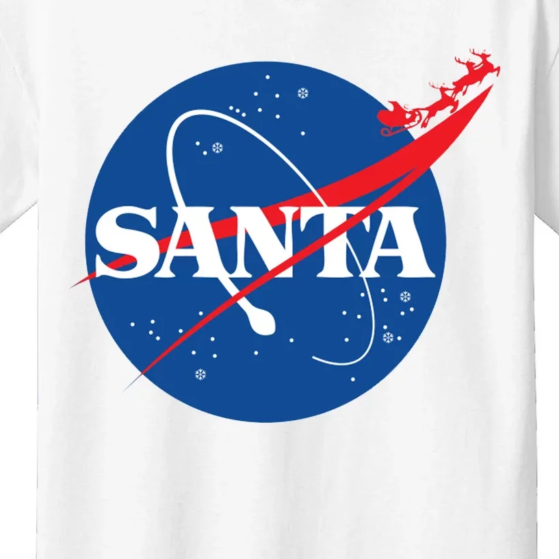 Santa Space Logo Kids T-Shirt