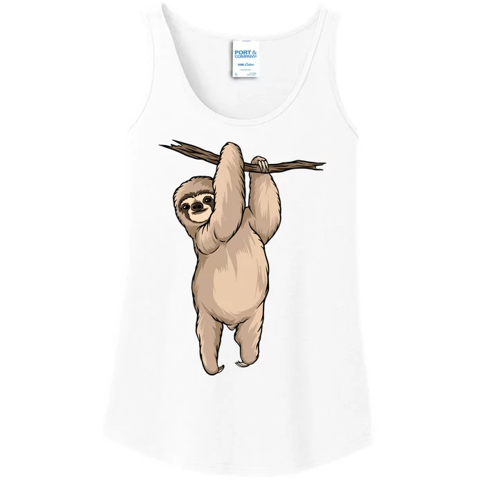 Sloth Ladies Essential Tank