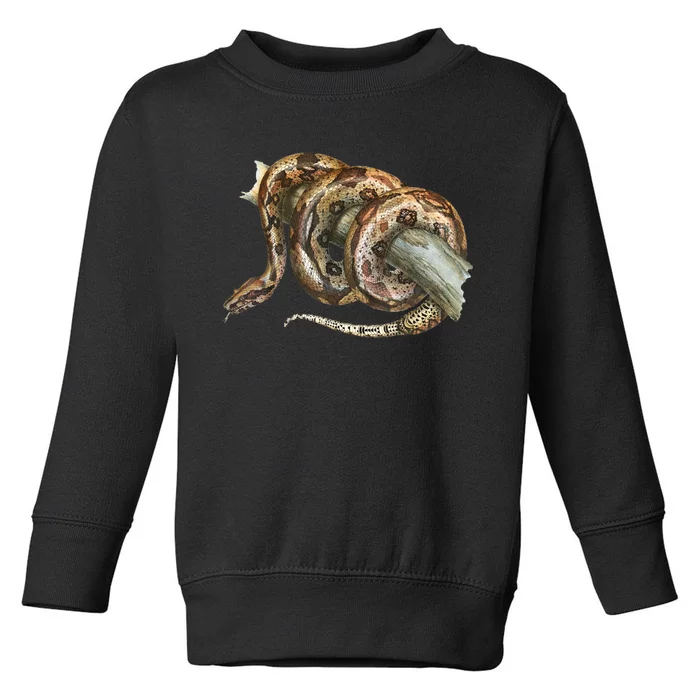 Snake Snake Lover  Men Snake Toddler Sweatshirt